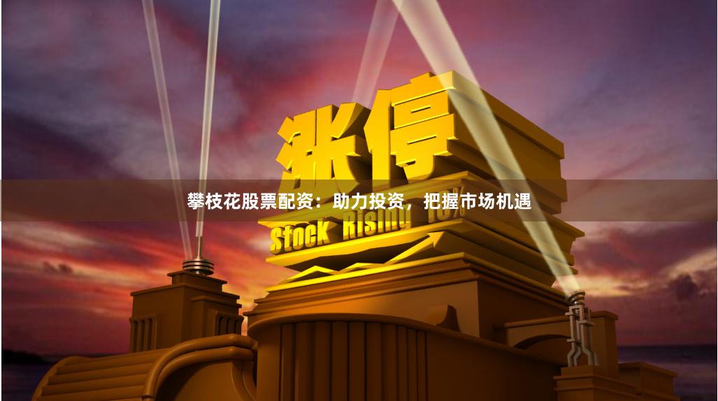 攀枝花股票配资：助力投资，把握市场机遇